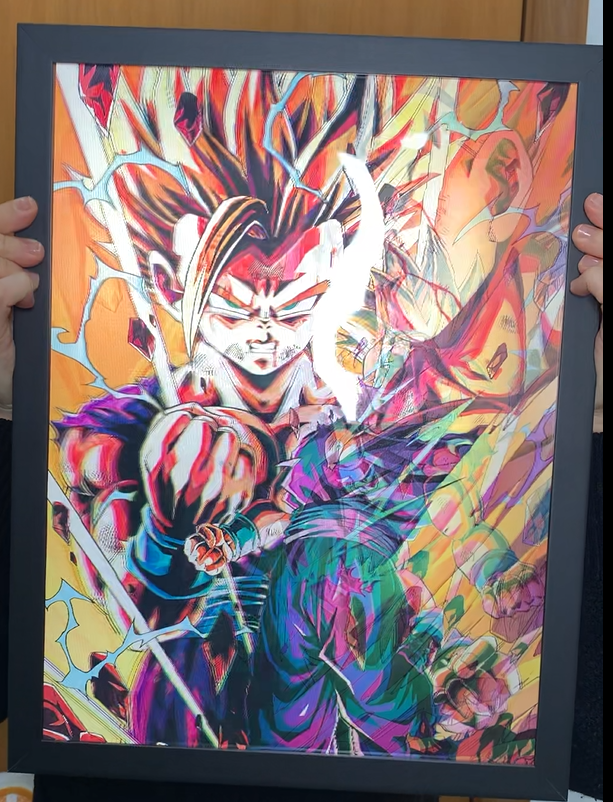 Quadro/Poster 3D Dragon Ball Z