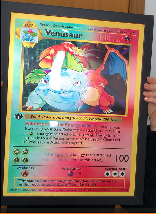 Quadro/Poster 3D Pokemon