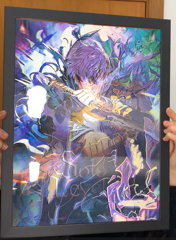 Quadro/Poster 3D Solo Leveling
